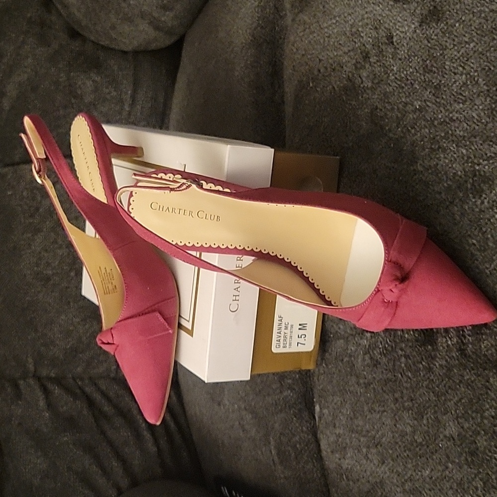 Charter Club Berry kitty heel
